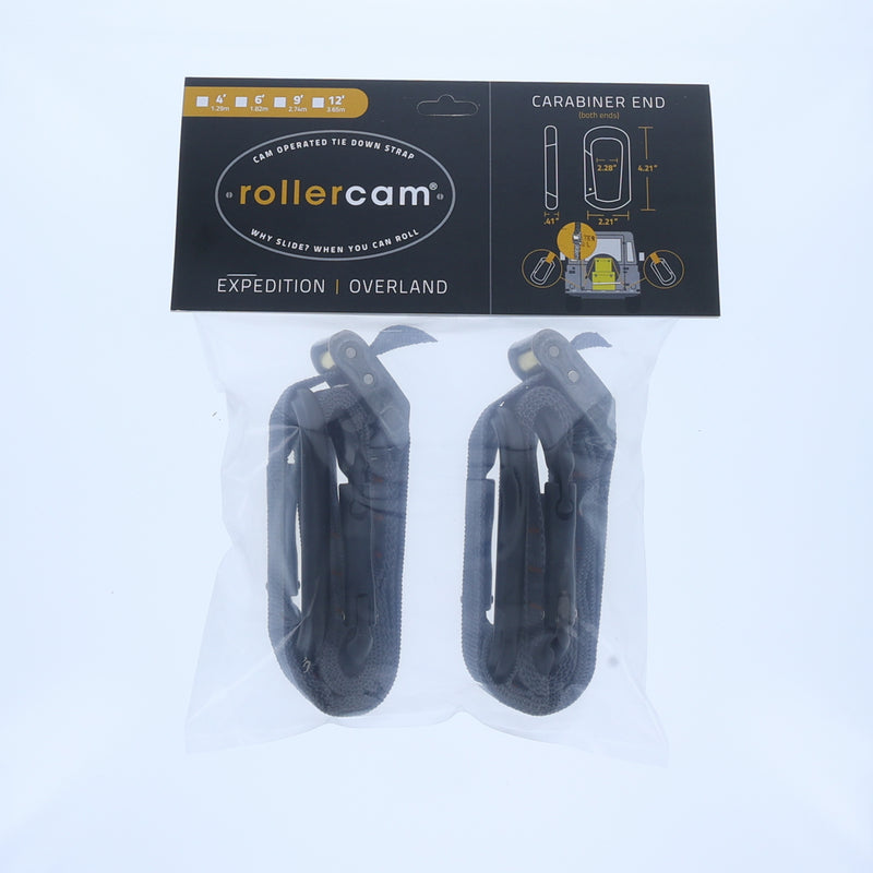 1" Carabiner End 2 Pack