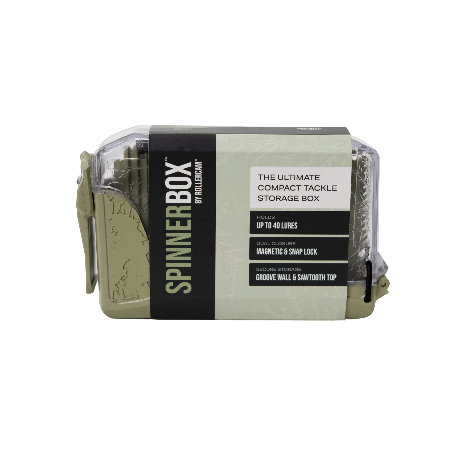 inline spinner tackle box Spinnerbait Boxes handed latch design for easy open and close. 10 Pcs Inline Spinner Fishing
